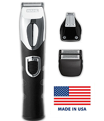 Триммер для окантовки и бороды Wahl Lithium Ion Trimmer Standart, 3 ножа (9854-600B3S)