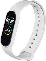 Силиконовый браслет Jsota для Xiaomi Mi Band 5 / 6 Белый