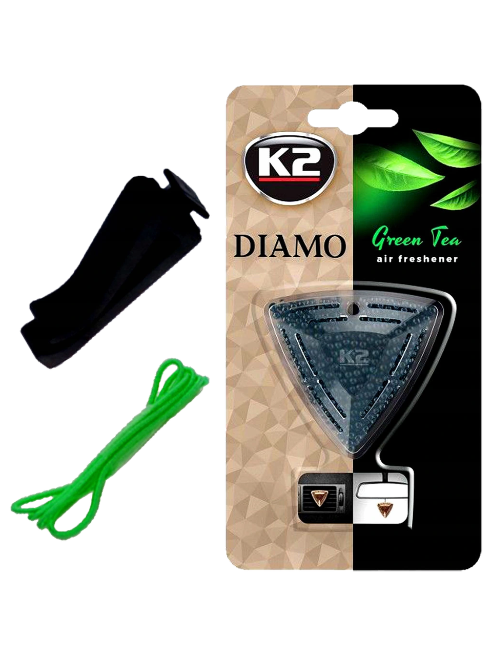Ароматизатор DIAMO GREEN TEA зелений чай 15г K2