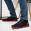 Кросівки чоловічі сітка з червоною підошвою, фото 6