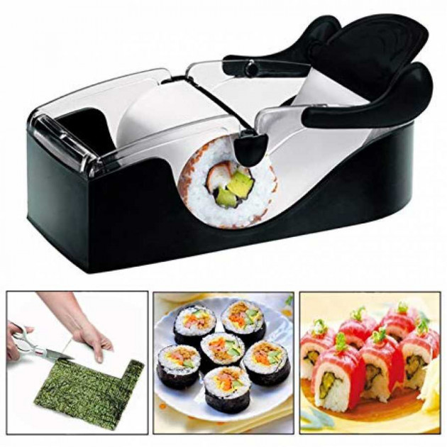 Машинка для приготовления суши Perfect Roll Sushi пищевой пластик - фото 6 - id-p489997006