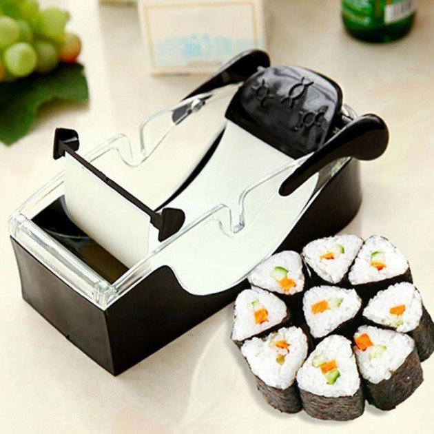 Машинка для приготовления суши Perfect Roll Sushi пищевой пластик - фото 8 - id-p489997006