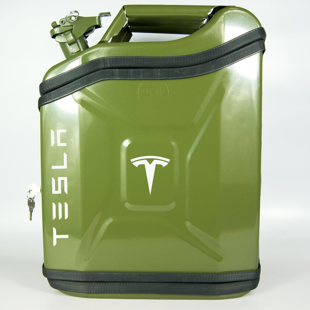 Каністра-бар 20 л "Tesla" з підсвічуванням, фото 1