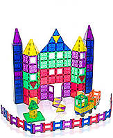 Магнітний конструктор 3D Playmags 150 елементів ігрового набору Оригінал PM156