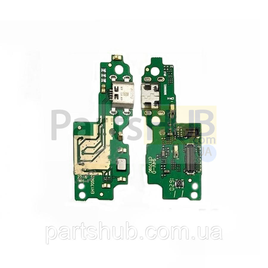Шлейф Huawei Honor 5C NEM-L21 з роз'ємом зарядки та мікрофоном - нижня плата, фото 1