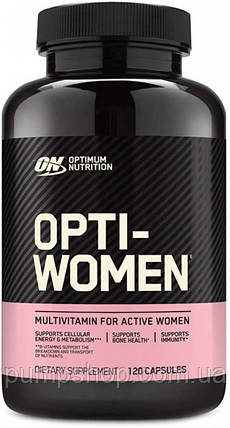 Вітаміни для жінок Optimum Nutrition Opti-Women 120 таб., фото 1