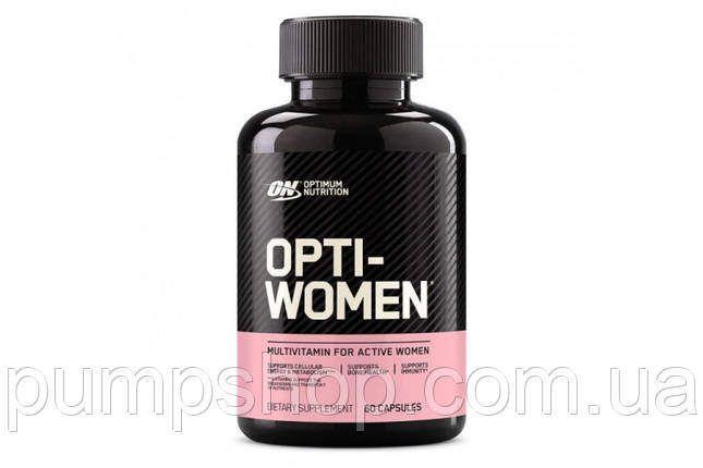 Вітаміни для жінок Optimum Nutrition Opti-Women 60 капс. ( США ), фото 1