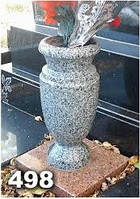 Вазы из гранита на могилу, гранитная ваза на кладбище образец № 498
