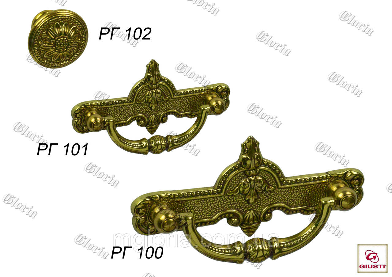 Ручки меблеві РГ-100, РГ-101, РГ-102, фото 1