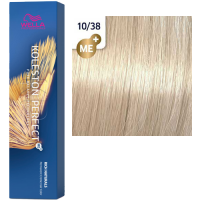 Краска для волос Колестон Wella Koleston Perfect ME+ 10/38 Пудровый экрю