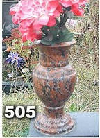 Вази з граніту для надгробних пам'яток зразок No 505