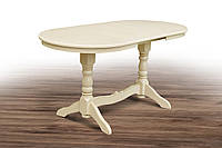 Стол обеденный деревянный раскладной Говерла-2 Микс мебель слоновая кость