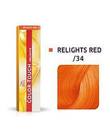 Фарба для волосся Wella Color Touch Relights /34 полированная медь