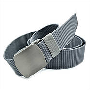 Ремінь тканинний Weatro Сірий tk-4-nw-003, фото 2