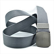 Ремінь тканинний Weatro Сірий tk-4-nw-003, фото 3