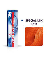 Фарба для волосся Wella Color Touch Special Mix 0/34 магічний корал