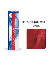 Фарба для волосся Wella Color Touch Special Mix 0/45 магічний рубін