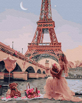 Картина за номерами Свято в Парижі 40 х 50 см (BK-GX34531)