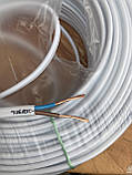 Провід ПВС 2х1,5 мідний силовий круглий, повноцінний Одеса Каблекс (кратно 5м), фото 4