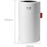 Ультразвуковий USB зволожувач повітря H2O Big 750мл, білий, фото 7