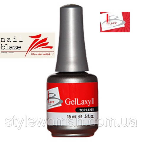Blaze GelLaxy II Top Layer - финишное покрытие для гель-лака 15 мл - фото 1 - id-p198994134