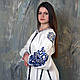 Вишита сукня "Ідріс" PJ-0033-W, фото 3