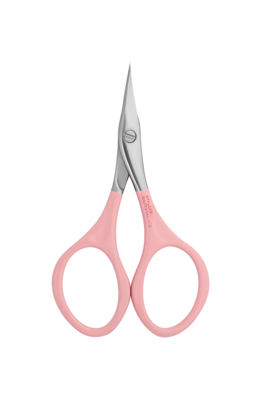 Ножиці універсальні рожеві BEAUTU & CARE 11 TYPE 3, фото 1