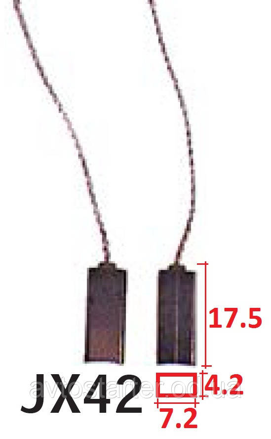 Щетки генератора FIAT Panda Tipo Uno LANCIA Y10 1.0 1.1, фото 1