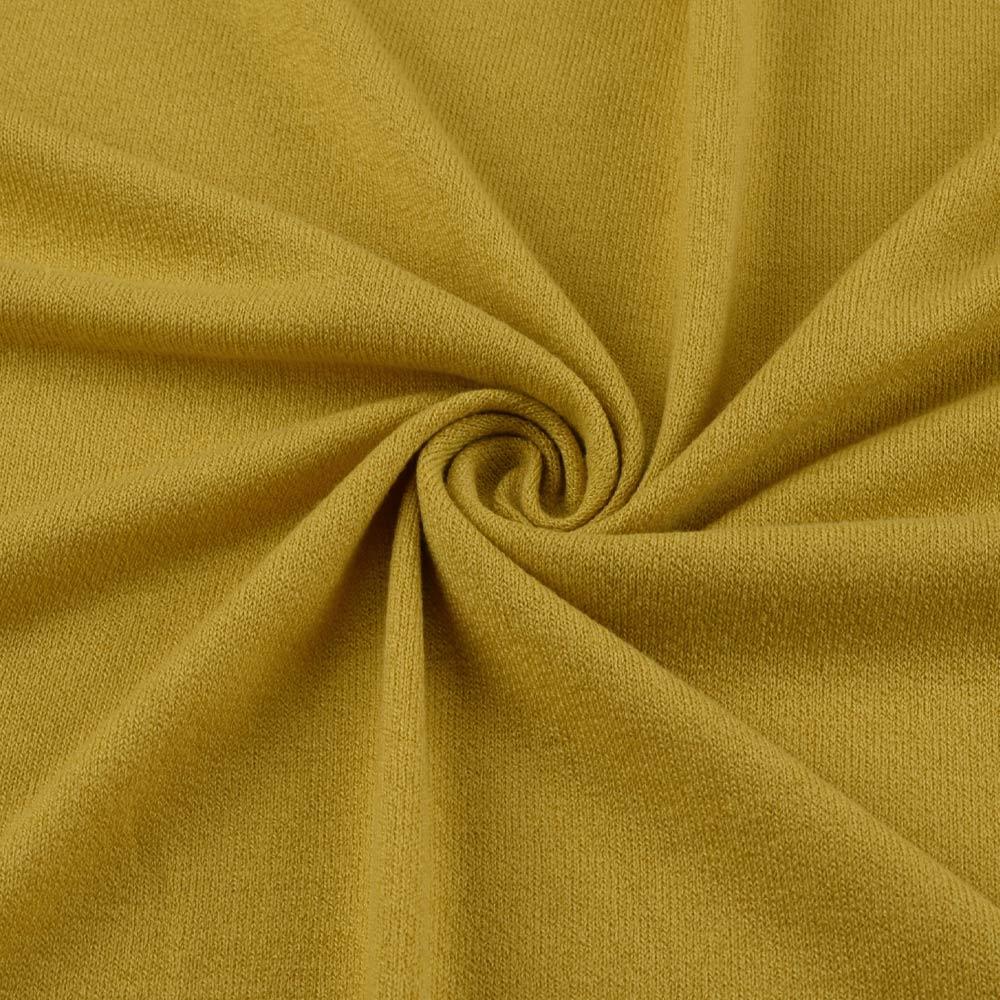 Трикотаж з віскозою жовто-гірчичний (відтінок) ш.170