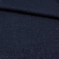 Креп льон стрейч синій темний, ш.150