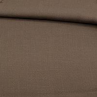 Креп льон стрейч коричневий, ш.150