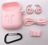 Чохол силіконовий DS Case для Apple AirPods/AirPods 2 Pink (343532333), фото 4