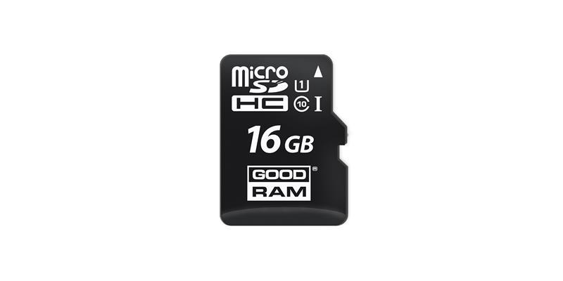 Картка пам'яті MicroSDHC 16 GB UHS-I Class 10 GOODRAM (M1A0-0160R12)