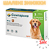 Сімпаріка таблетки від бліх та кліщів для собак вагою 20-40кг 80 мг 3 таб (термін  до 02,2027), фото 2