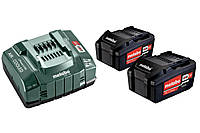 Базовый комплект Metabo Li-Power 18 В 5.2 Ач 2 шт + ASC 145 (685051000)