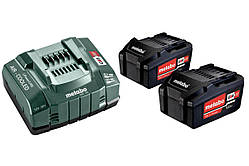 Базовий комплект Metabo Li-Power 18 5.2 Ач 2 шт + ASC 145 (685051000)