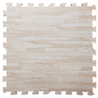 Go Мягкий пол пазл EVA модульное напольное покрытие ЭВА влагостойкая панель-коврик 60х60х1 см светлое дерево