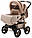 Коляска-трансформер Adamex Young карамель / капучино, фото 2