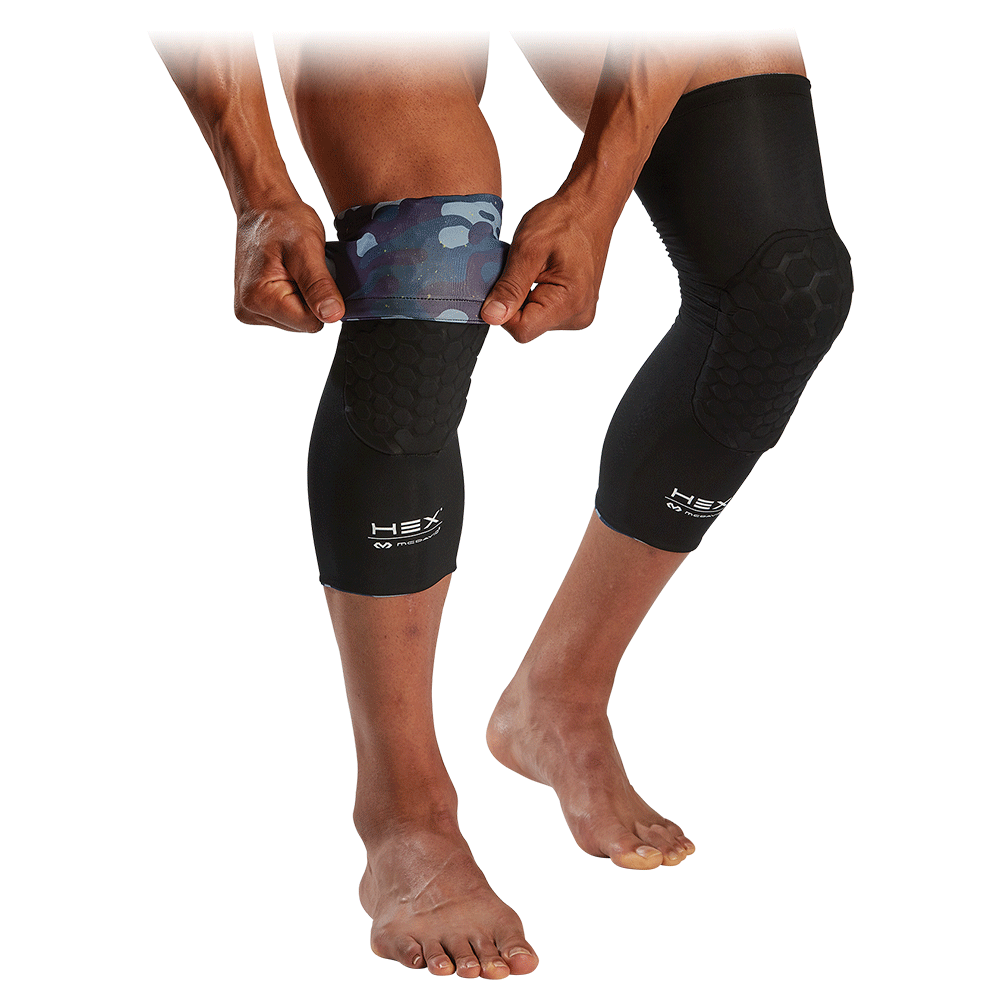 McDavid Hex Reversible Leg Sleeve - Компрессионный наколенник с защитой(2 штуки, двухсторонние) - фото 2 - id-p1376714359