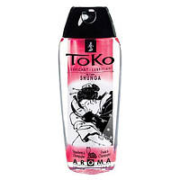 Лубрикант на водній основі Shunga Toko AROMA - Sparkling Strawberry Wine (165 мл), не містить цукру SO2532