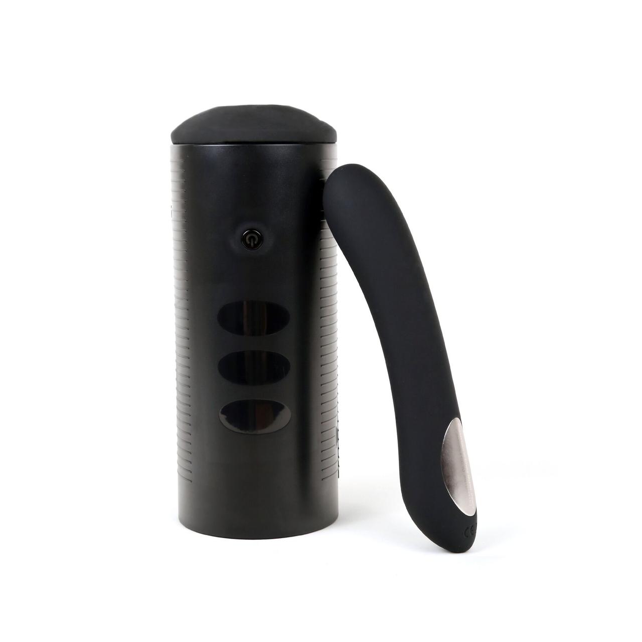 Інтерактивний набір: мастурбатор Kiiroo Titan + стимулятор точки G Pearl 2 Couple Set Black 18+