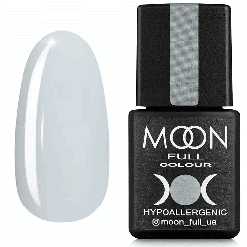 Гель-лак Moon Full Air Nude № 001 (молочний напівпрозорий, молочный полупрозрачный), 8 мл