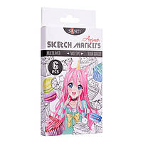 Набір маркерів "SANTI sketch" "Anime" 390550 G-Rich, фото 2
