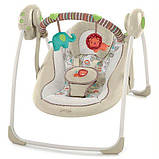 Bright Starts 60194 Крісло гойдалка Комфорт і гармонія бежева, фото 2