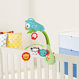 Fisher Price CHR11 Мобіль музичний Тропічні друзі, фото 7