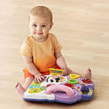 VTech 80-077030 Ходунки штовхачі Навчання сидячи та стоячи Фіолетові, фото 4