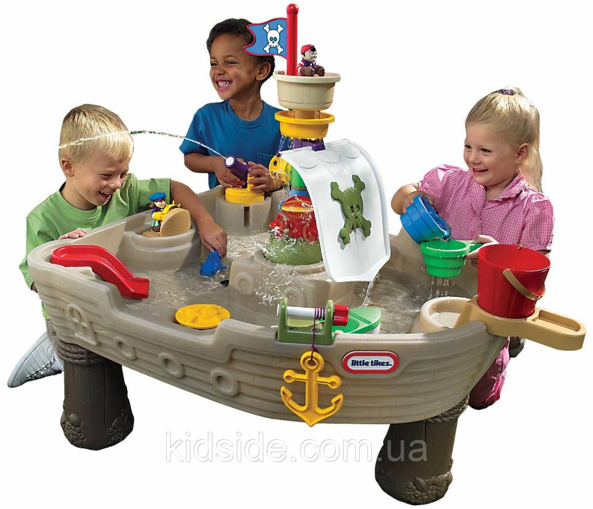 Little Tikes 628566 Ігровий водний стіл Піратський корабель