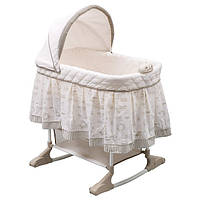 Колыбель кроватка Счастливый день Delta Children Bassinet Beige 35201-270