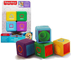 Fisher Price FJP05 Розвивальні Кубики Форми Грай і вчися