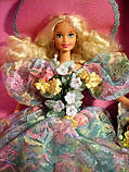 Barbie Spring Bouquet 12989 Лялька Барбі Колекційна Весняний букет 1995, фото 9